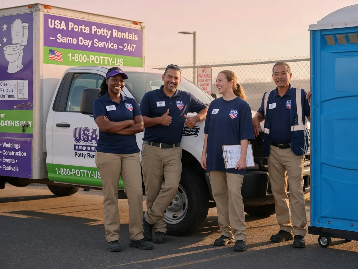Porta Potty Rental company in New London, NC
